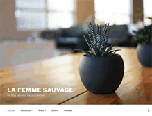 Tablet Screenshot of lafemmesauvage.sanktuaire.com